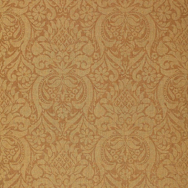 Valencay Damask Camel 5000412 by Schumacher Wallpaper Palazzo 33.0" - Fabric Carolina -