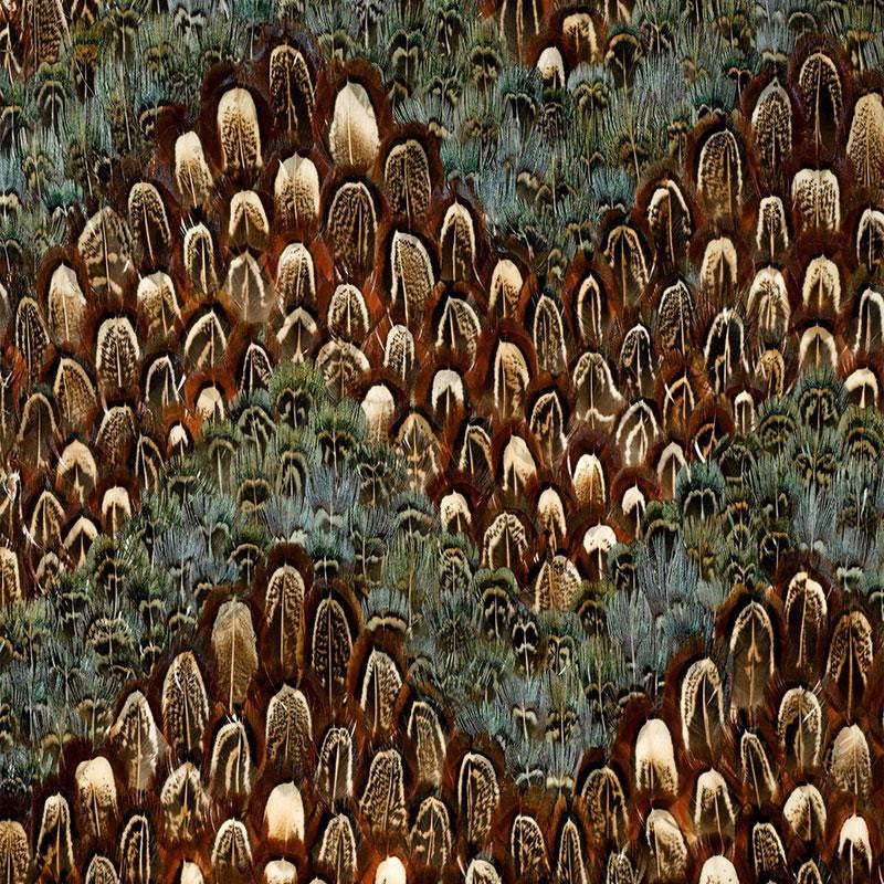 Chesapeake Topaz 5003840 by Schumacher Wallpaper Nest - Fabric Carolina -