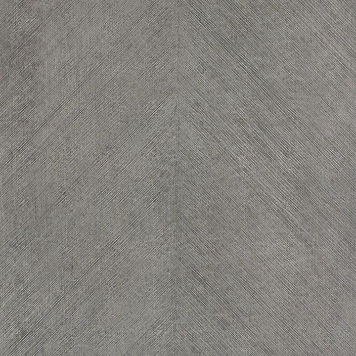 Combed Chevron Driftwood 5007422 by Schumacher Wallpaper Fabulous Faux 27.0" - Fabric Carolina -