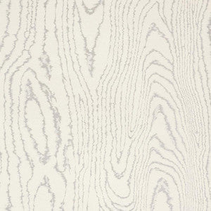 Faux Bois Silver Moon 5007401 by Schumacher Wallpaper