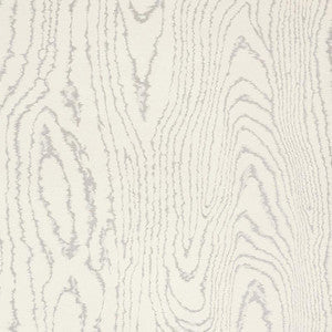 Faux Bois Silver Moon 5007401 by Schumacher Wallpaper