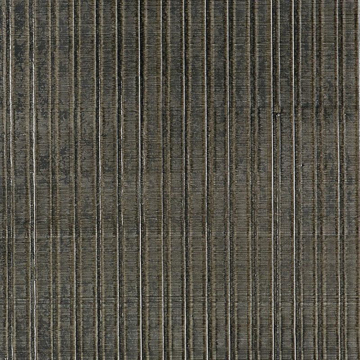 Galvanized Rib Gunmetal 5007363 by Schumacher Wallpaper Fabulous Faux 1.5" - Fabric Carolina -
