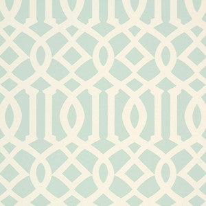 Imperial Trellis Ii Mineral 5005805 by Schumacher Wallpaper