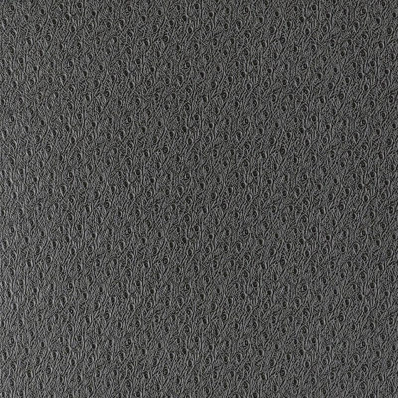 Ostrich Graphite 5007352 by Schumacher Wallpaper Fabulous Faux 1.5" - Fabric Carolina -
