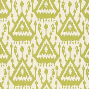 Vientiane Ikat Palm 5006953 by Schumacher Wallpaper