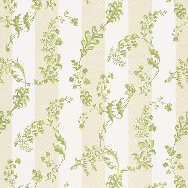 Bagatelle Citron Vert 175591 by Schumacher Designer Fabric Timothy Corrigan 13.5" - Swanky Fabrics -