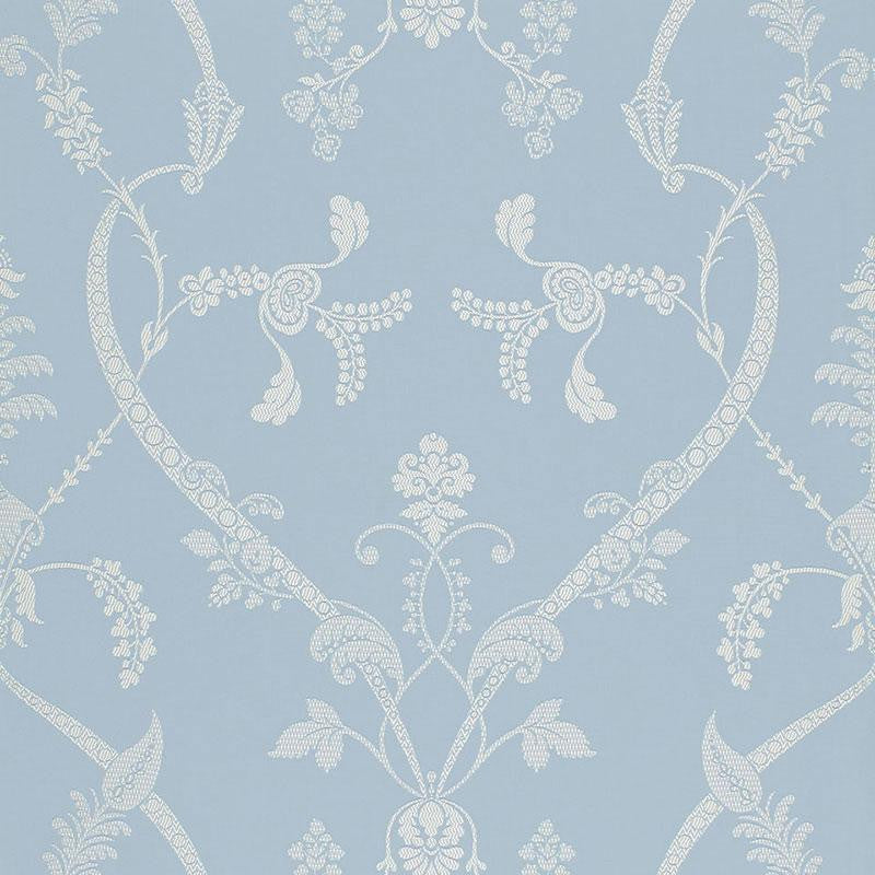 Parc Monceau Ciel 68620 by Schumacher Designer Fabric Timothy Corrigan 27.75" - Swanky Fabrics -