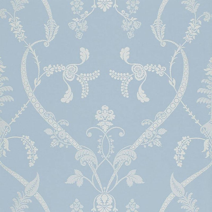 Parc Monceau Ciel 68620 by Schumacher Designer Fabric Timothy Corrigan 27.75" - Swanky Fabrics -
