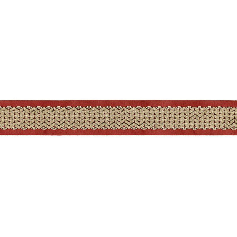 Sunset Strip Tape Sunset 68653 by Schumacher Trim Timothy Corrigan - Fabric Carolina -