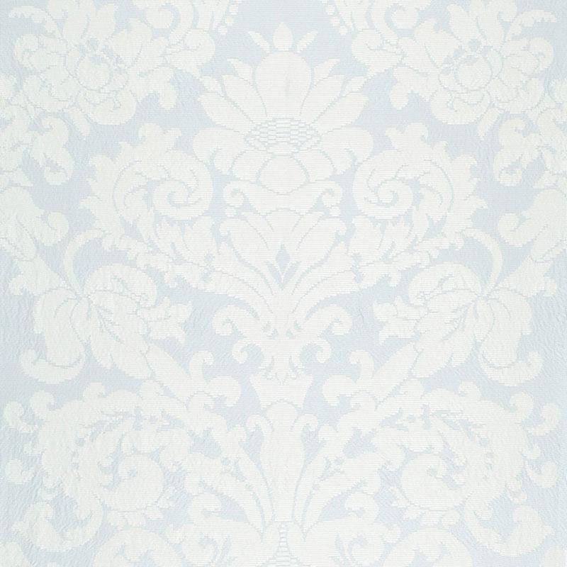 Chateau Silk Damask Ciel 68880 by Schumacher Fabric Timothy Corrigan 26.5" - Fabric Carolina -