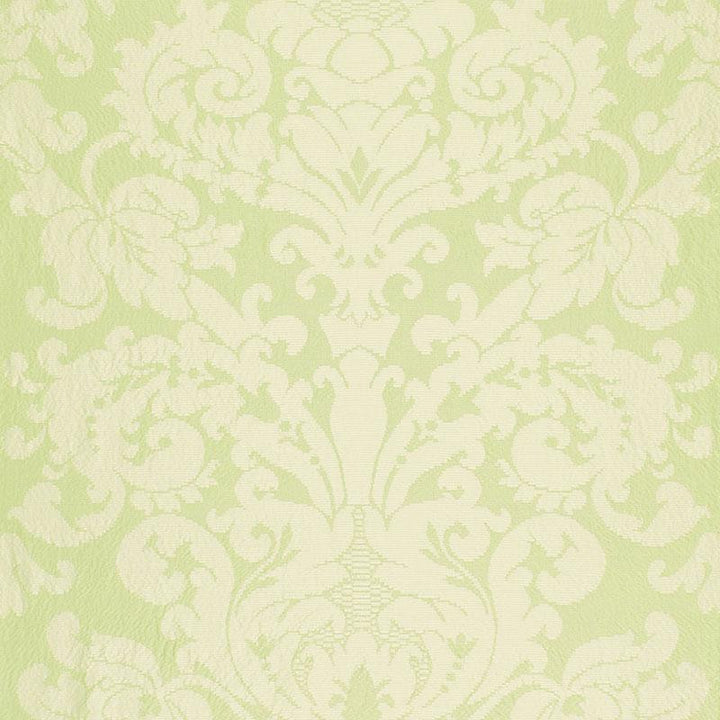Chateau Silk Damask Citron 68883 by Schumacher Fabric Timothy Corrigan 26.5" - Fabric Carolina -
