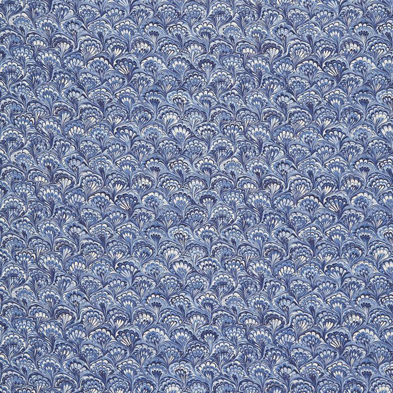 Capulet Lapis 175661 by Schumacher Fabric Ottoman Chic 13.5" - Fabric Carolina -