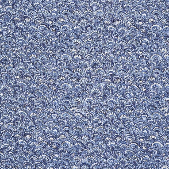 Capulet Lapis 175661 by Schumacher Fabric Ottoman Chic 13.5" - Fabric Carolina -