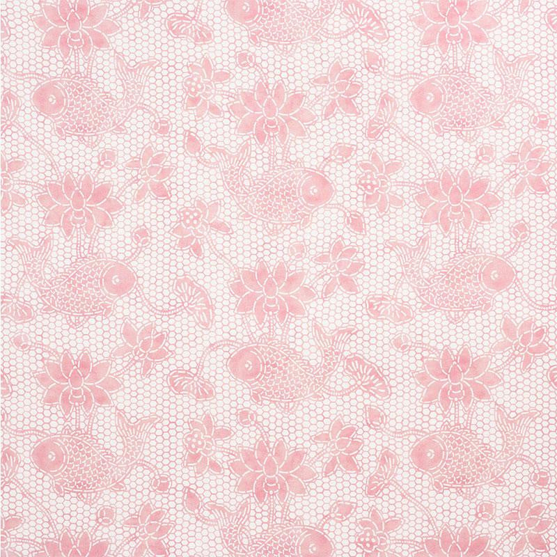 Lotus Batik Pink 177792 by Schumacher Fabric Isola Indoor/Outdoor 26.0" - Fabric Carolina -