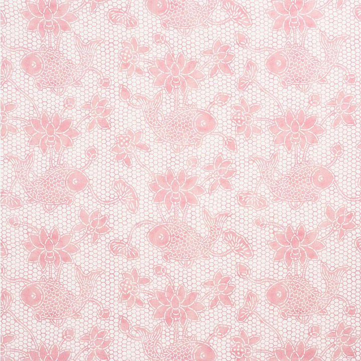 Lotus Batik Pink 177792 by Schumacher Fabric Isola Indoor/Outdoor 26.0" - Fabric Carolina -