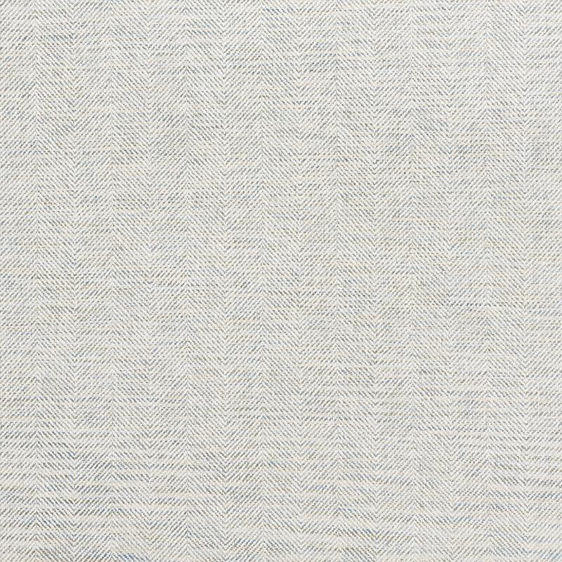 Caro Herringbone Sky 75143 by Schumacher Fabric Relaxed Glamour 3.5" - Fabric Carolina -