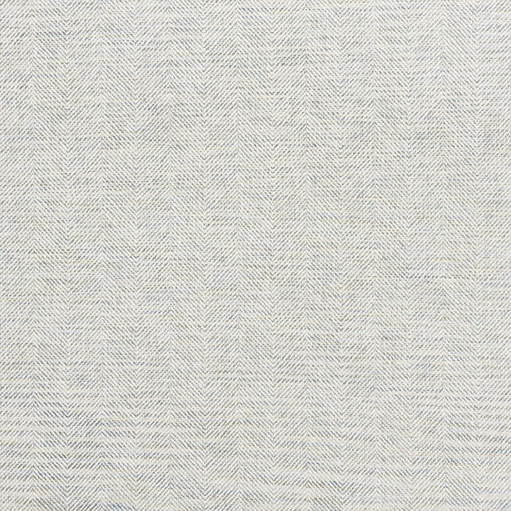Caro Herringbone Sky 75143 by Schumacher Fabric Relaxed Glamour 3.5" - Fabric Carolina -