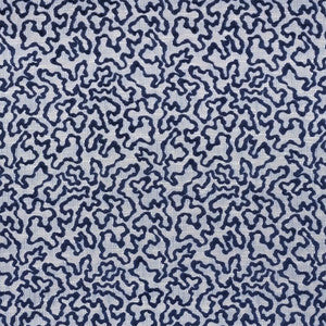 Janis Velvet Blue 75222 by Schumacher Fabric