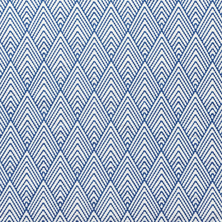 Avila Embroidery Navy 75371 by Schumacher Fabric Nautilus 4.0" - Fabric Carolina -