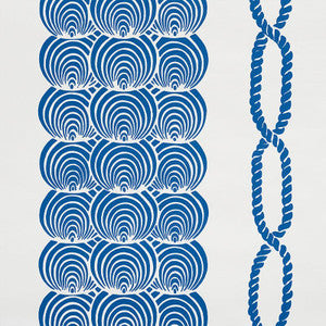 Coralline Blue 5009430 by Schumacher Wallpaper