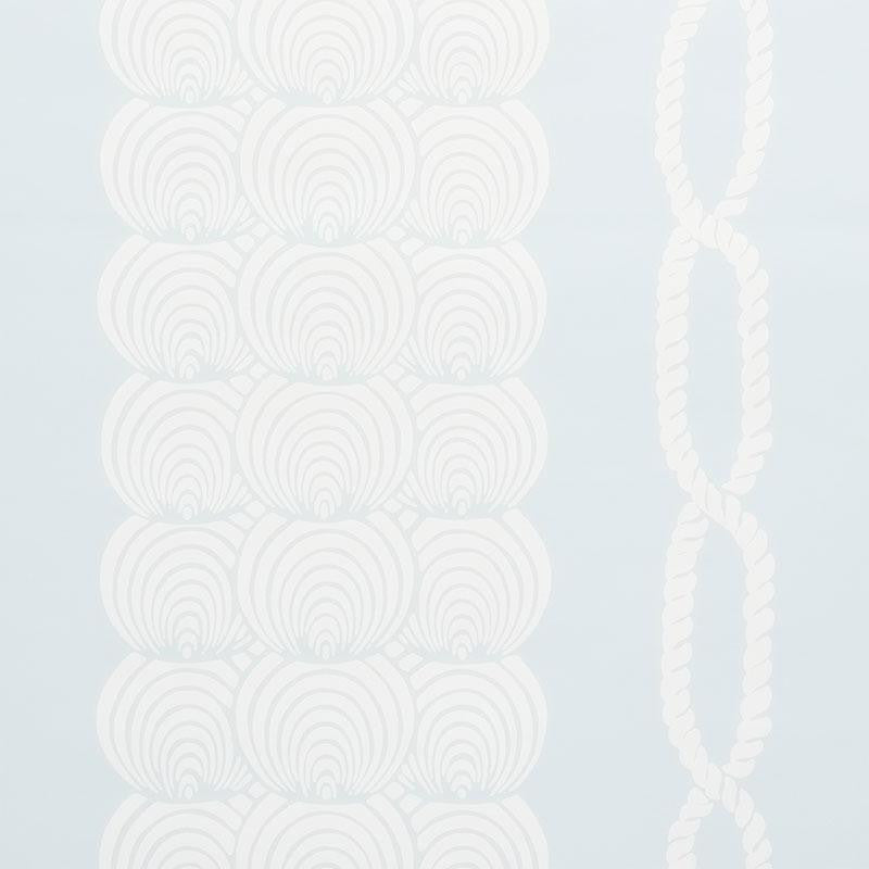 Coralline Mineral 5009431 by Schumacher Wallpaper Nautilus 18.0" - Fabric Carolina -