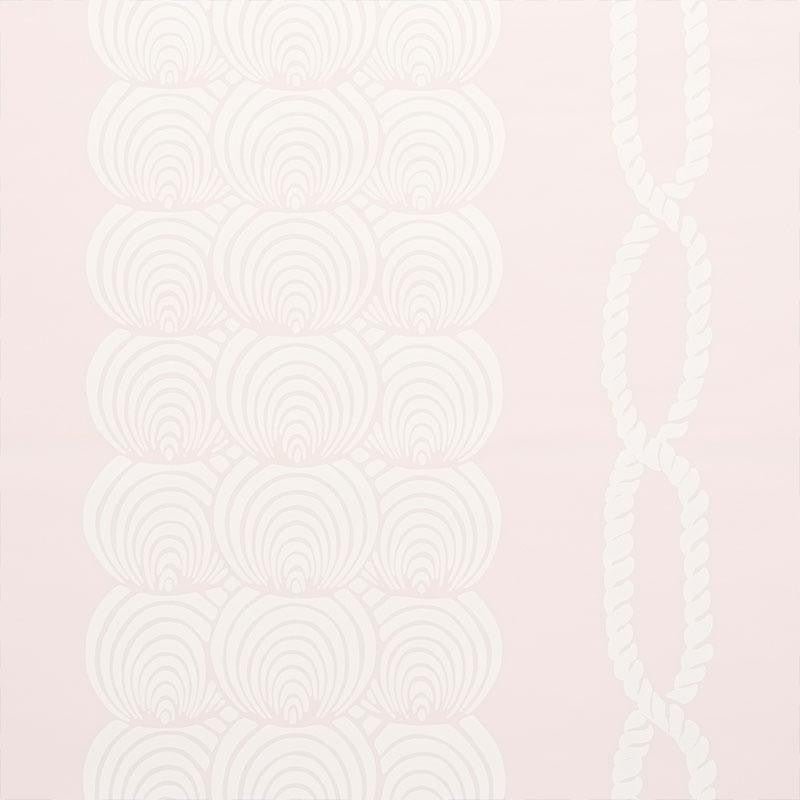 Coralline Blush 5009433 by Schumacher Designer Wallpaper Nautilus 18.0" - Swanky Fabrics -