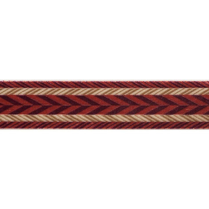 Stinson Tape Ruby 74261 by Schumacher Trim Relaxed Glamour 1.25" - Fabric Carolina -