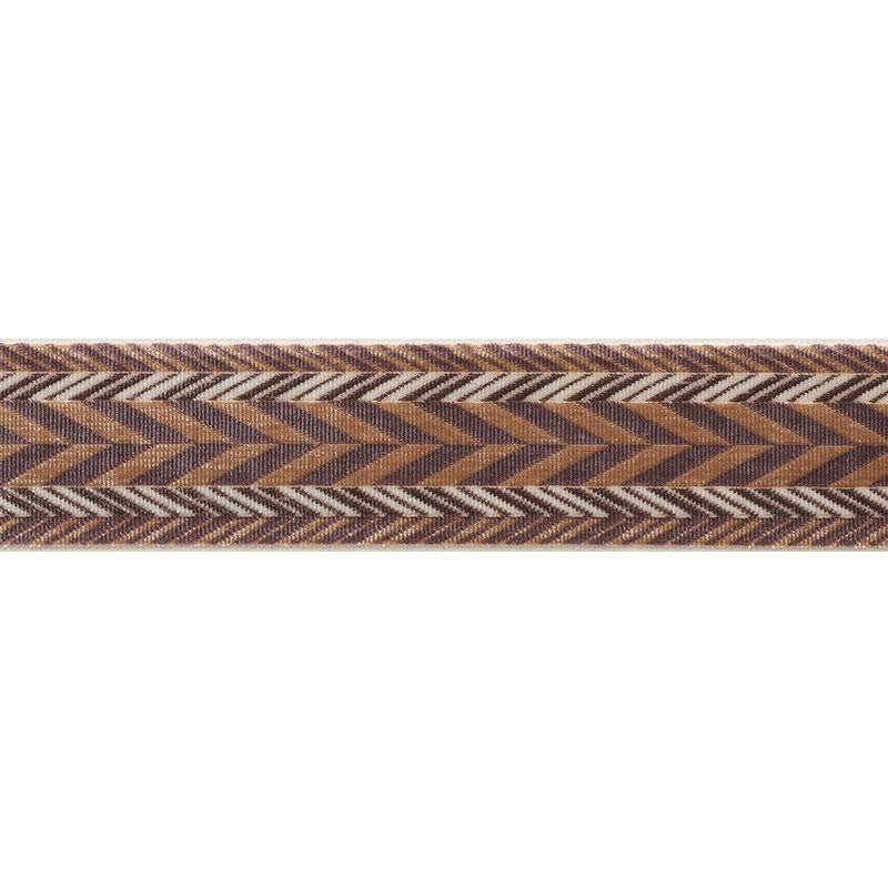 Stinson Tape Sable 74263 by Schumacher Trim Relaxed Glamour 1.25" - Fabric Carolina -