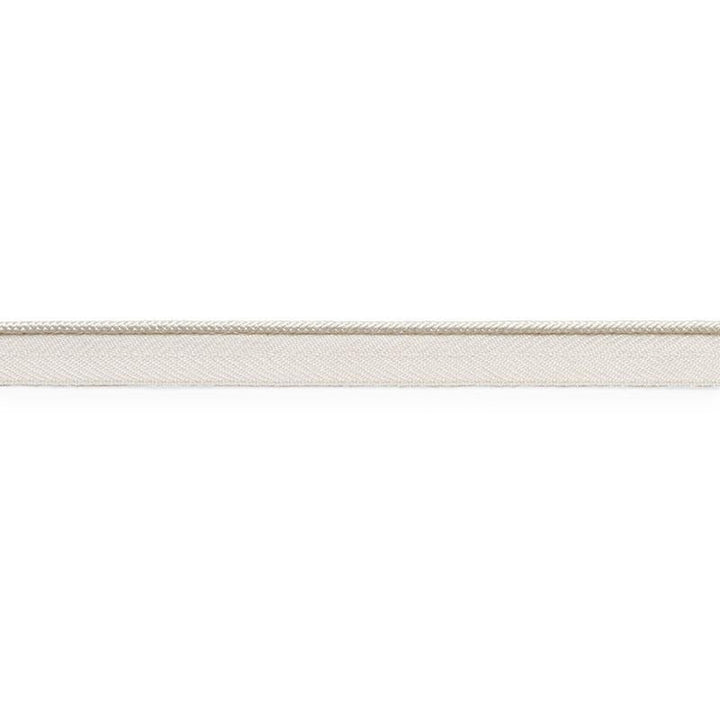 Gustave Silk Lip Cord Narrow Ivory 74520 by Schumacher Trim Perfect Basics: Trims - Fabric Carolina -