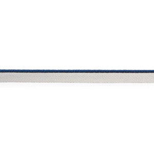 Gustave Silk Lip Cord Narrow Navy 74528 by Schumacher Trim