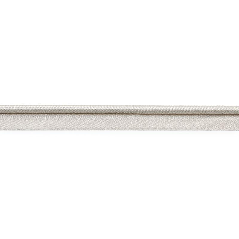 Gustave Silk Lip Cord Medium Ivory 74540 by Schumacher Trim Perfect Basics: Trims - Fabric Carolina -