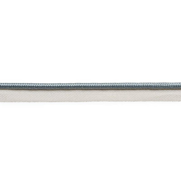 Gustave Silk Lip Cord Medium Cloud 74542 by Schumacher Trim Perfect Basics: Trims - Fabric Carolina -