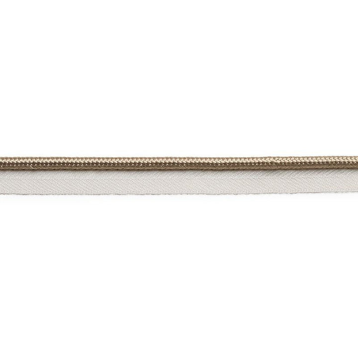 Gustave Silk Lip Cord Medium Sand 74543 by Schumacher Trim Perfect Basics: Trims - Fabric Carolina -