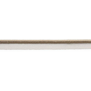 Gustave Silk Lip Cord Medium Sand 74543 by Schumacher Trim