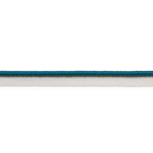 Gustave Silk Lip Cord Medium Peacock 74547 by Schumacher Trim