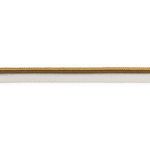 Gustave Silk Lip Cord Medium Gold 74544 by Schumacher Trim