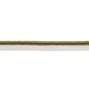 Gustave Silk Lip Cord Medium Olive 74545 by Schumacher Trim
