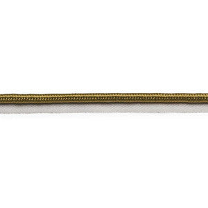 Gustave Silk Lip Cord Wide Olive 74565 by Schumacher Trim