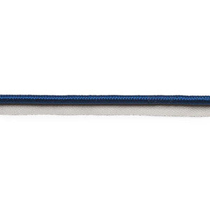 Gustave Silk Lip Cord Wide Navy 74568 by Schumacher Trim