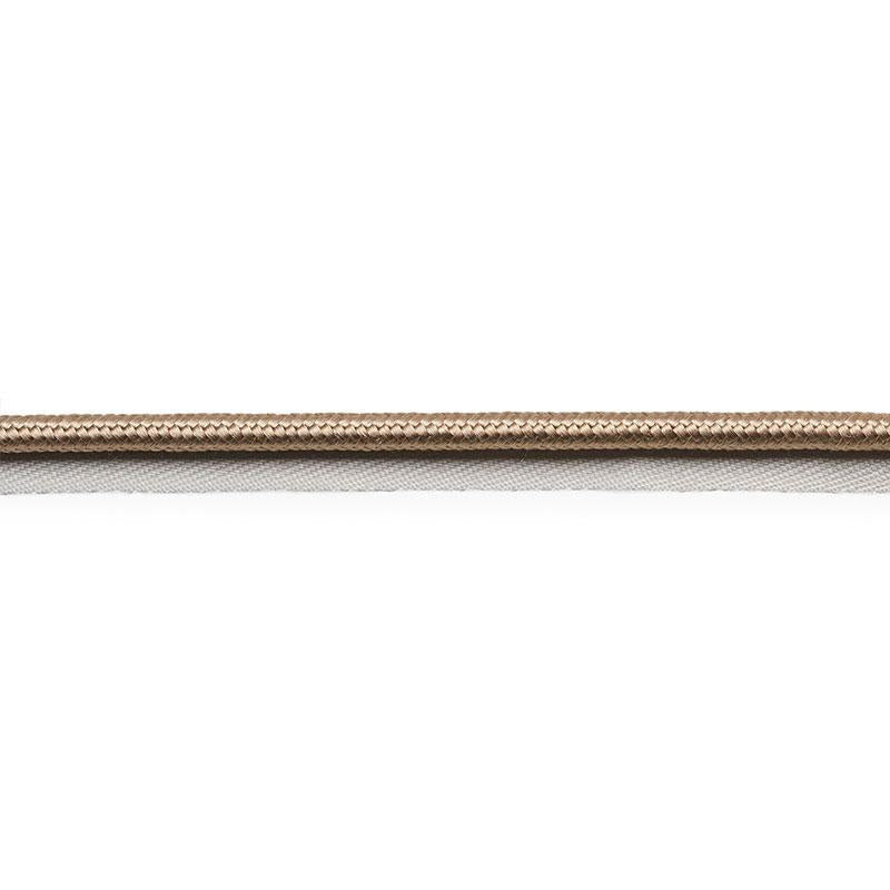 Gustave Silk Lip Cord Wide Sand 74563 by Schumacher Trim Perfect Basics: Trims - Fabric Carolina -