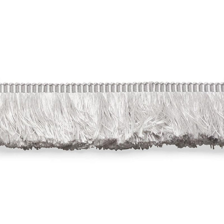 Francois Silk Brush Fringe Dove 74581 by Schumacher Trim Perfect Basics: Silk Trims - Fabric Carolina -