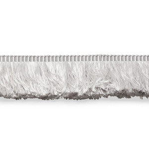Francois Silk Brush Fringe Dove 74581 by Schumacher Trim