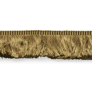 Francois Silk Brush Fringe Olive 74585 by Schumacher Trim