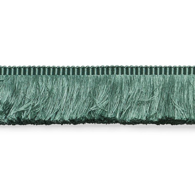 Francois Silk Brush Fringe Patina 74586 by Schumacher Trim Perfect Basics: Silk Trims - Fabric Carolina -