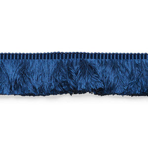 Francois Silk Brush Fringe Navy 74588 by Schumacher Trim