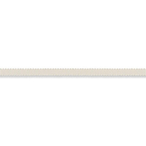 Pierre Silk Gimp Extra Narrow Ivory 74620 by Schumacher Trim
