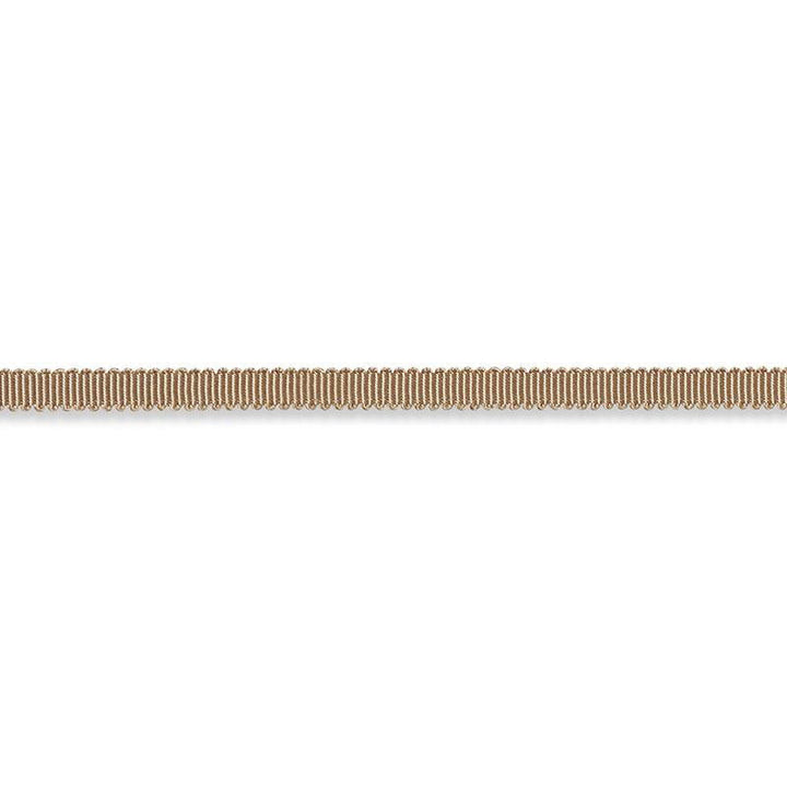 Pierre Silk Gimp Extra Narrow Sand 74623 by Schumacher Trim Perfect Basics: Trims - Fabric Carolina -