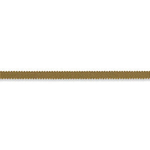 Pierre Silk Gimp Extra Narrow Olive 74625 by Schumacher Trim