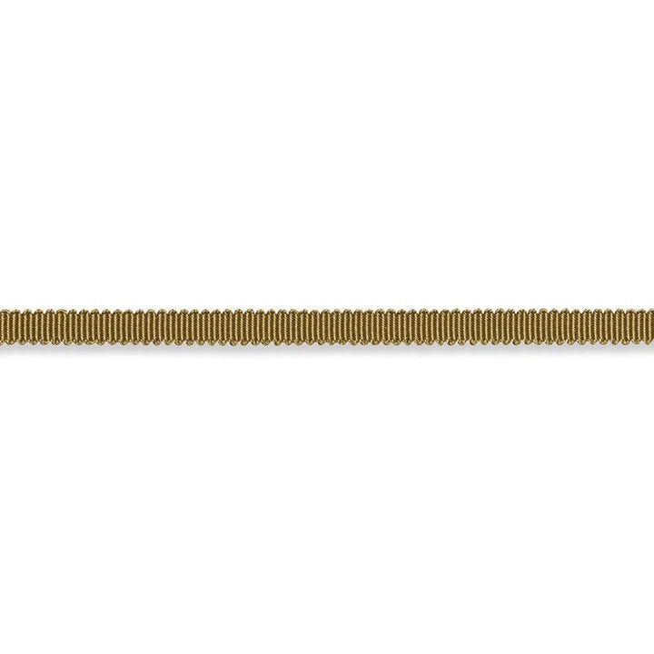 Pierre Silk Gimp Extra Narrow Olive 74625 by Schumacher Trim Perfect Basics: Trims - Fabric Carolina -