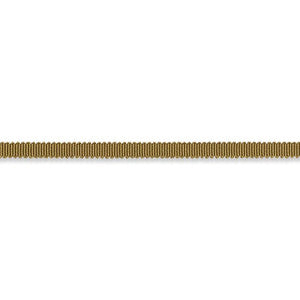 Pierre Silk Gimp Extra Narrow Olive 74625 by Schumacher Trim
